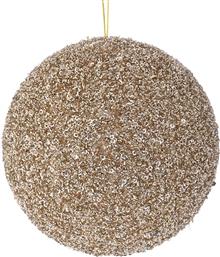 ΧΡΙΣΤΟΥΓΕΝΝΙΑΤΙΚΗ ΜΠΑΛΑ POLYFOAM ΣΑΜΠΑΝΙ GLITTER 10ΕΚ. 83508 (ΣΕΤ 12 ΤΕΜΑΧΙΑ) (ΧΡΩΜΑ: ΣΑΜΠΑΝΙ, ΥΛΙΚΟ: POLYFOAM) - - IL-83508 ILIADIS