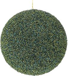 ΧΡΙΣΤΟΥΓΕΝΝΙΑΤΙΚΗ ΜΠΑΛΑ POLYFOAM ΣΜΑΡΑΓΔΙ GLITTER 20ΕΚ. 83547 (ΣΕΤ 2 ΤΕΜΑΧΙΑ) (ΥΛΙΚΟ: POLYFOAM, ΧΡΩΜΑ: ΣΜΑΡΑΓΔΙ) - - IL-83547 ILIADIS