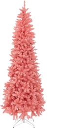 ΧΡΙΣΤΟΥΓΕΝΝΙΑΤΙΚΟ ΔΕΝΤΡΟ PVC 150ΕΚ.-406 TIPS PINK SLIM 90534 (ΥΛΙΚΟ: PVC, ΧΡΩΜΑ: ΡΟΖ) - - IL-90534 ILIADIS