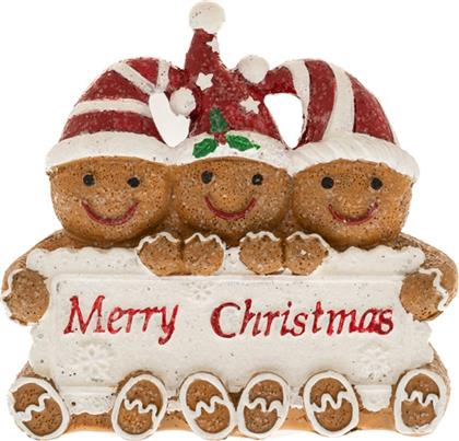 ΧΡΙΣΤΟΥΓΕΝΝΙΑΤΙΚΟ ΔΙΑΚΟΣΜΗΤΙΚΟ GINGERBREAD POLYRESIN ΚΑΦΕ 10X3,5X9,5ΕΚ. 86658 (ΣΕΤ 6 ΤΕΜΑΧΙΑ) (ΥΛΙΚΟ: POLYRESIN, ΧΡΩΜΑ: ΛΕΥΚΟ) - - IL-86658 ILIADIS
