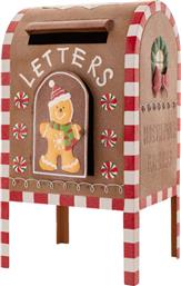 ΧΡΙΣΤΟΥΓΕΝΝΙΑΤΙΚΟ ΓΡΑΜΜΑΤΟΚΙΒΩΤΙΟ GINGERBREAD POLYRESIN 31X25X52ΕΚ. 87206 (ΥΛΙΚΟ: POLYRESIN) - - IL-87206 ILIADIS