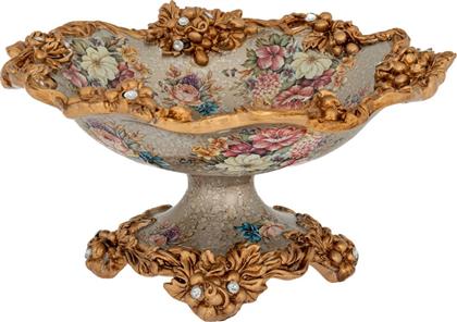 ΔΙΑΚΟΣΜΗΤΙΚΟ ΜΠΩΛ POLYRESIN FLORAL-ΧΡΥΣΟ 30X30X18ΕΚ. 88562 (ΥΛΙΚΟ: POLYRESIN, ΧΡΩΜΑ: ΧΡΥΣΟ ) - - IL-88562 ILIADIS