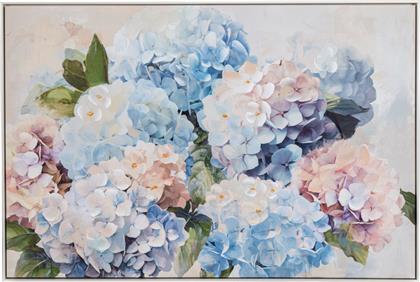 ΠΙΝΑΚΑΣ ΕΛΑΙΟΓΡΑΦΙΑ ΚΑΜΒΑΣ HYDRANGEA 120X80ΕΚ. 89114 (ΥΦΑΣΜΑ: ΚΑΜΒΑΣ) - - IL-89114 ILIADIS