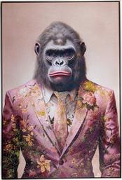 ΠΙΝΑΚΑΣ ΕΛΑΙΟΓΡΑΦΙΑ ΚΑΜΒΑΣ PINK GORILLA 80X120ΕΚ. 89104 (ΥΦΑΣΜΑ: ΚΑΜΒΑΣ) - - IL-89104 ILIADIS