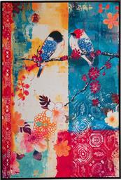 ΠΙΝΑΚΑΣ ΒΕΛΟΥΤΕ ΚΑΜΒΑΣ COLORFUL BIRDS 83X123ΕΚ. 89160 (ΥΦΑΣΜΑ: ΒΕΛΟΥΔΟ) - - IL-89160 ILIADIS