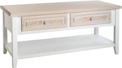 ΤΡΑΠΕΖΑΚΙ ΣΑΛΟΝΙΟΥ COFFEE TABLE ΞΥΛΙΝΟ ΛΕΥΚΟ 110X50,5X48,5ΕΚ. 84935 (ΥΛΙΚΟ: ΞΥΛΟ, ΧΡΩΜΑ: ΛΕΥΚΟ) - - IL-84935 ILIADIS