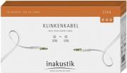 STAR MP3 AUDIO CABLE 3.5MM JACK PLUG 0.5M WHITE IN AKUSTIK