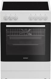 I6V5PMW 66 LT ΛΕΥΚΟ ΗΛΕΚΤΡΙΚΗ ΚΟΥΖΙΝΑ ΚΕΡΑΜΙΚΗ INDESIT