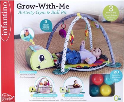 GROW-WITH-ME ACTIVITY GYM & BALL PIT, BBX313043 INFANTINO