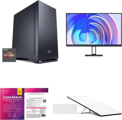 ALPHA R5 MAX REV.A1 & A24I 23.8'' IPS 100HZ & STARLINK STANDARD KIT & EXTREME SECURITY NEXTGEN 1 DEVICE, 2 YEARS INFINITY GEAR