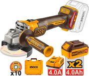 ΓΩΝΙΑΚΟΣ ΤΡΟΧΟΣ ΜΠΑΤΑΡΙΑΣ 20V LI-ION CAGLI271532E INGCO