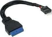 INTERNAL ADAPTER CABLE USB3.0 TO INTERNAL USB2.0 15CM INLINE