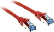 PATCH CABLE CAT.6A S/FTP (PIMF) 500MHZ RED 10M INLINE από το e-SHOP