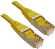 PATCH CABLE S/FTP CAT.5E RJ45 0.5M YELLOW INLINE