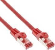 PATCH CABLE S/FTP PIMF CAT.6 250MHZ COPPER HALOGEN FREE RED 5M INLINE