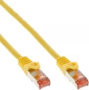 PATCH CABLE S/FTP PIMF CAT.6 250MHZ COPPER HALOGEN FREE YELLOW 5M INLINE