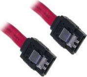 SATA CONNECTION CABLE 0.5M RED INLINE