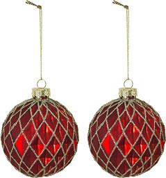 ΣΕΤ ΧΡΙΣΤΟΥΓΕΝΝΙΑΤΙΚΕΣ ΜΠΑΛΕΣ HOME & LIFESTYLE 2-PACK INNE