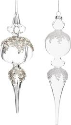 ΣΕΤ ΧΡΙΣΤΟΥΓΕΝΝΙΑΤΙΚΕΣ ΜΠΑΛΕΣ HOME & LIFESTYLE 2-PACK INNE