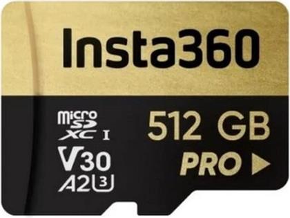 MICROSDXC 512GB CLASS 10 U3 V30 A2 INSTA360