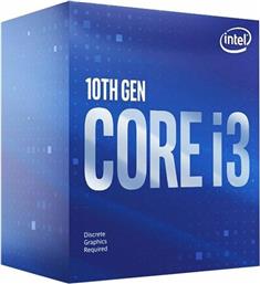 CORE I3-10100F S1200 BOX ΕΠΕΞΕΡΓΑΣΤΗΣ INTEL