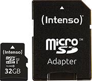 3433480 32GB MICRO SDHC UHS-I PROFESSIONAL CLASS 10 + ADAPTER INTENSO