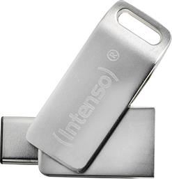 CMOBILE LINE 64GB USB 3.1 STICK ΜΕ ΣΥΝΔΕΣΗ USB-C ΑΣΗΜΙ INTENSO