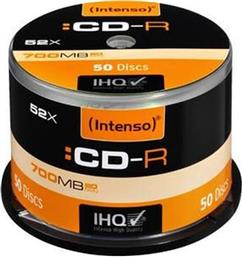 ΔΙΣΚΟΙ CD/DVD CD-R 700MB 50ΤΜΧ INTENSO