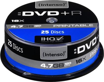 ΔΙΣΚΟΙ CD/DVD DVD+R 4.7GB 25ΤΜΧ INTENSO