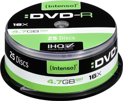 ΔΙΣΚΟΙ CD/DVD DVD-R 4.7GB 25ΤΜΧ INTENSO