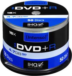 ΔΙΣΚΟΙ CD/DVD DVD+R 4.7GB 50ΤΜΧ INTENSO