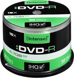 ΔΙΣΚΟΙ CD/DVD DVD-R 4.7GB 50ΤΜΧ INTENSO