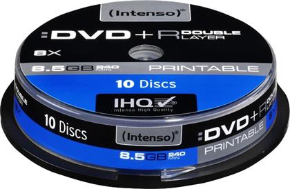 ΔΙΣΚΟΙ CD/DVD DVD+R DL 4.7GB 10ΤΜΧ INTENSO