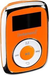 MP3 PLAYER - MUSIC MOVER 8GB - ΠΟΡΤΟΚΑΛΙ INTENSO