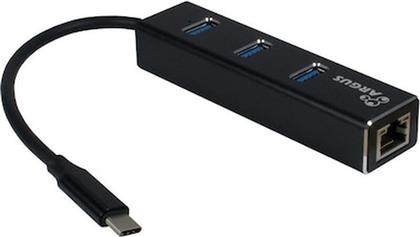 ΑΝΤΑΠΤΟΡΑΣ ΔΙΚΤΥΟΥ USB INTER-TECH LAN- ARGUS IT-410 INTER TECH από το PUBLIC