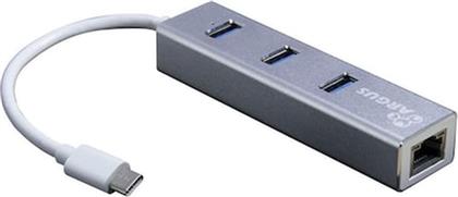 ΑΝΤΑΠΤΟΡΑΣ ΔΙΚΤΥΟΥ USB INTER-TECH LAN- ARGUS IT-410-S INTER TECH