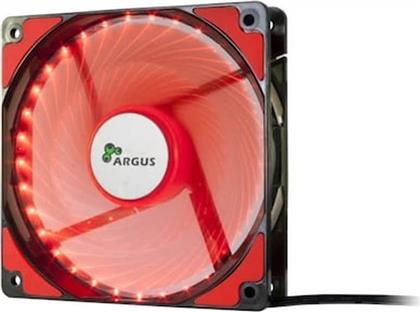 CASE FAN ARGUS L-12025 120MM ΜΕ ΜΟΝΟΧΡΩΜΟ LED ΦΩΤΙΣΜΟ INTER-TECH