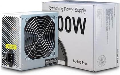 ΤΡΟΦΟΔΟΤΙΚΟ ΥΠΟΛΟΓΙΣΤΗ SL-500 PLUS 500W - ΜΑΥΡΟ INTER-TECH