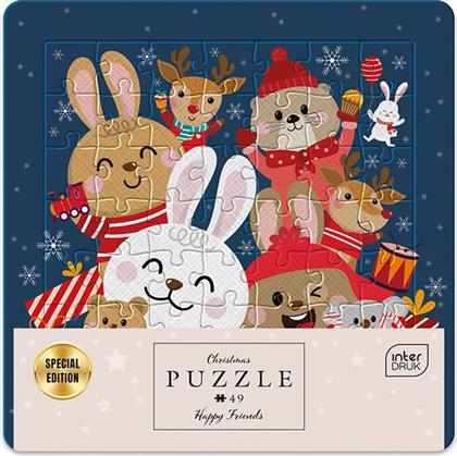ΠΑΖΛ 49 XMAS CUTE ANIMALS INTERDRUK