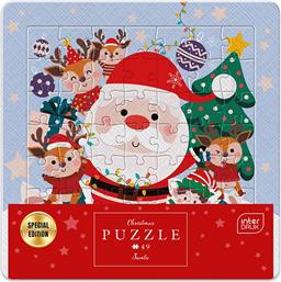 ΠΑΖΛ 49 XMAS FRAME HAPPY FRIENDS INTERDRUK