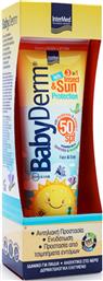 BABYDERM KIDS 3IN1 INSECT & SUN PROTECTION LOTION SPF50 ΠΑΙΔΙΚΟ ΕΝΥΔΑΤΙΚΟ ΓΑΛΑΚΤΩΜΑ ΥΨΗΛΗΣ ΑΝΤΗΛΙΑΚΗΣ ΠΡΟΣΤΑΣΙΑΣ & ΠΡΟΣΤΑΣΙΑΣ ΑΠΟ ΤΣΙΜΠΗΜΑΤΑ ΕΝΤΟΜΩΝ 300ML INTERMED