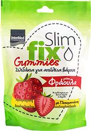 SLIM FIX GUMMIES ΣΥΜΠΛΗΡΩΜΑ ΔΙΑΤΡΟΦΗΣ ΜΕ ΓΛΥΚΟΜΑΝΝΑΝΗ ΓΙΑ ΑΠΩΛΕΙΑ ΒΑΡΟΥΣ ΜΕ ΓΕΥΣΗ ΦΡΑΟΥΛΑ 42 ΖΕΛΕΔΑΚΙΑ INTERMED