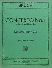 BRUCH CONCERTO N.1 G MINOR OP.26 INTERNATIONAL