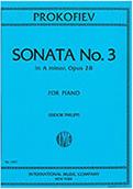 PROKOFIEFF SONATA N.3 IN A-MIN OP.28 INTERNATIONAL