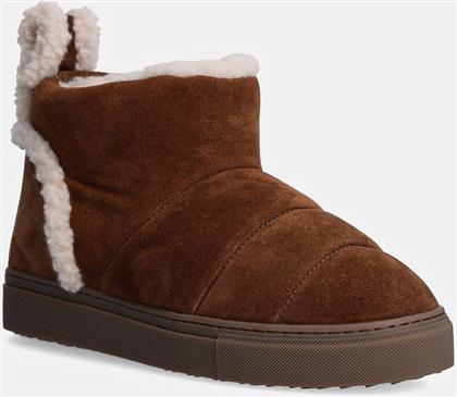 ΜΠΟΤΕΣ ΧΙΟΝΙΟΥ SHEARLING SLIPIN ΧΡΩΜΑ: ΚΑΦΕ, 75202-010 INUIKII