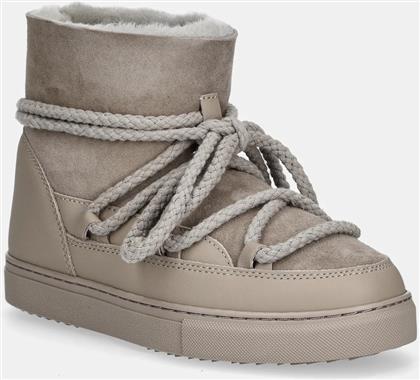 ΔΕΡΜΑΤΙΝΕΣ ΜΠΟΤΕΣ ΧΙΟΝΙΟΥ CLASSIC ΧΡΩΜΑ: ΓΚΡΙ, 3001.003.0022 INUIKII