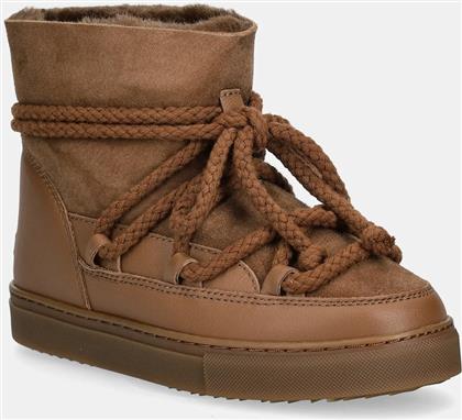 ΔΕΡΜΑΤΙΝΕΣ ΜΠΟΤΕΣ ΧΙΟΝΙΟΥ CLASSIC ΧΡΩΜΑ: ΚΑΦΕ, 3001.003.0022 INUIKII