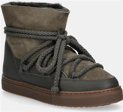 ΔΕΡΜΑΤΙΝΕΣ ΜΠΟΤΕΣ ΧΙΟΝΙΟΥ CLASSIC ΧΡΩΜΑ: ΠΡΑΣΙΝΟ, 3001.003.0022 INUIKII