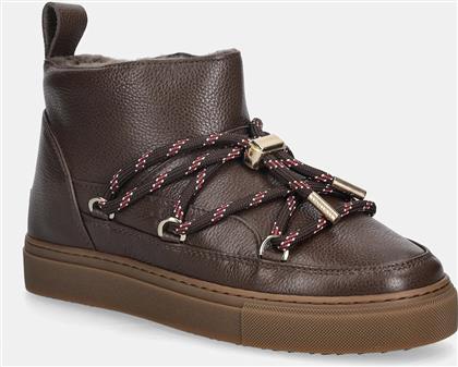 ΔΕΡΜΑΤΙΝΕΣ ΜΠΟΤΕΣ ΧΙΟΝΙΟΥ FULL LEATHER GLOSS ΧΡΩΜΑ: ΚΑΦΕ, 1001.001.0371.150 INUIKII