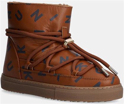 ΔΕΡΜΑΤΙΝΕΣ ΜΠΟΤΕΣ ΧΙΟΝΙΟΥ FULL LEATHER PRINT INUIKII